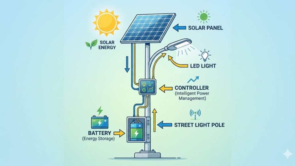 Solar Street Light